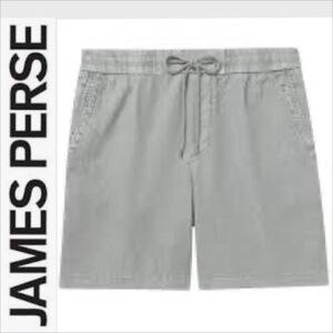 James Perse mens Cozy Sweat Short XXL 5 gray